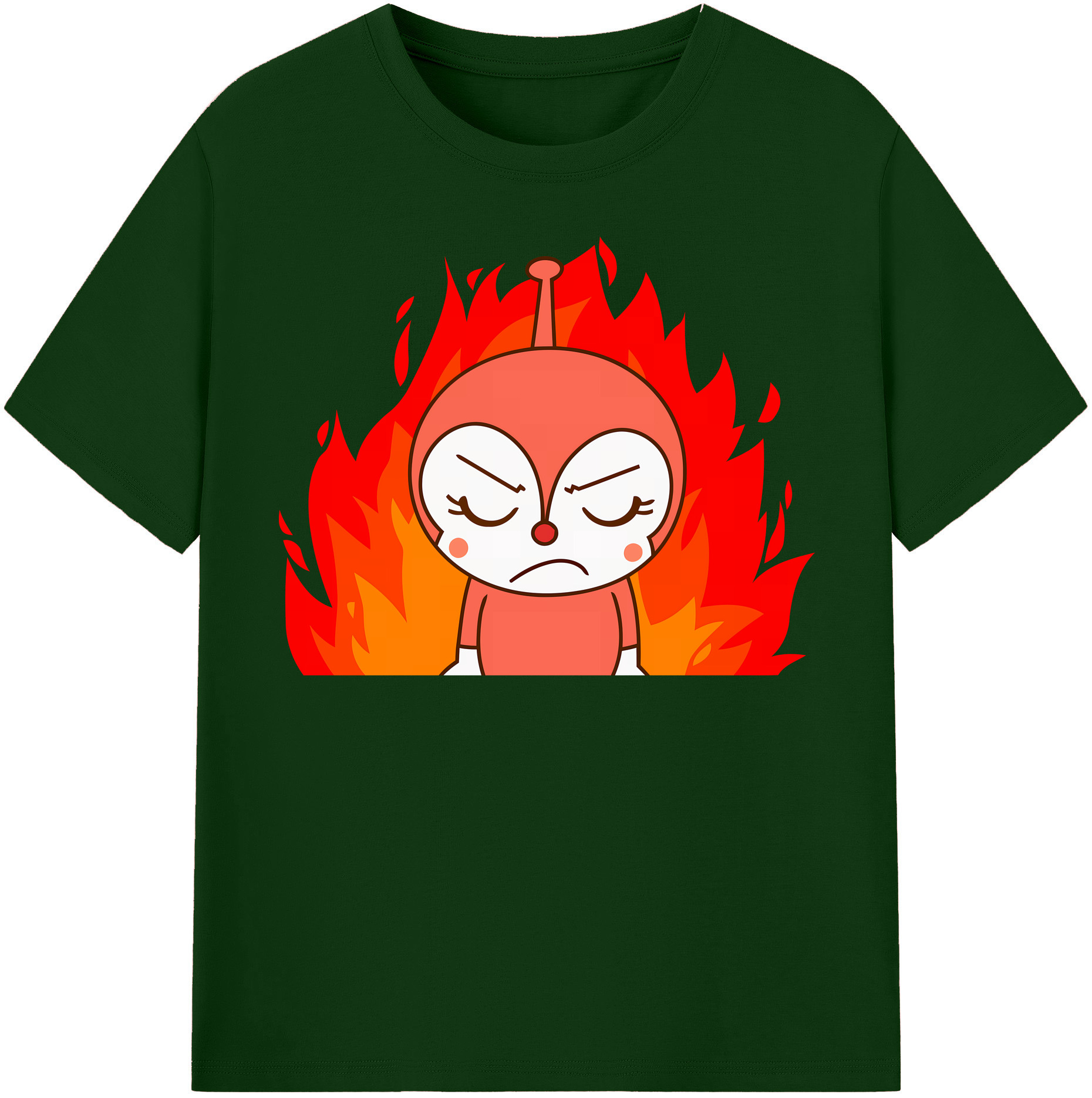 （画像用） アンパンマン Anpanman 綿100％半袖Tシャツ（フロントプリント）